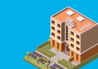 Education institute wall painting: Birla Opus Prime