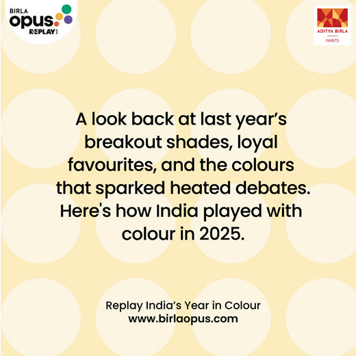 Color Replay | Birla Opus