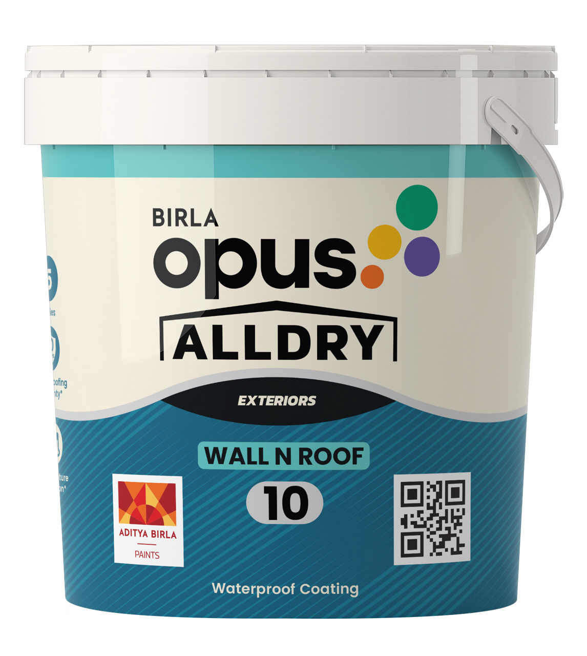 Alldry Wall & Roof 10 Packshot: Waterproof Solution | Birla Opus