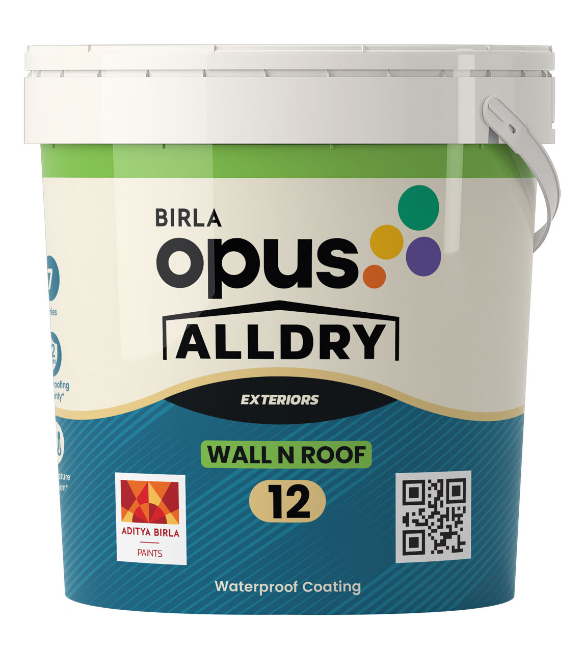 Alldry Wall & Roof 12 Packshot: Waterproof Solution | Birla Opus