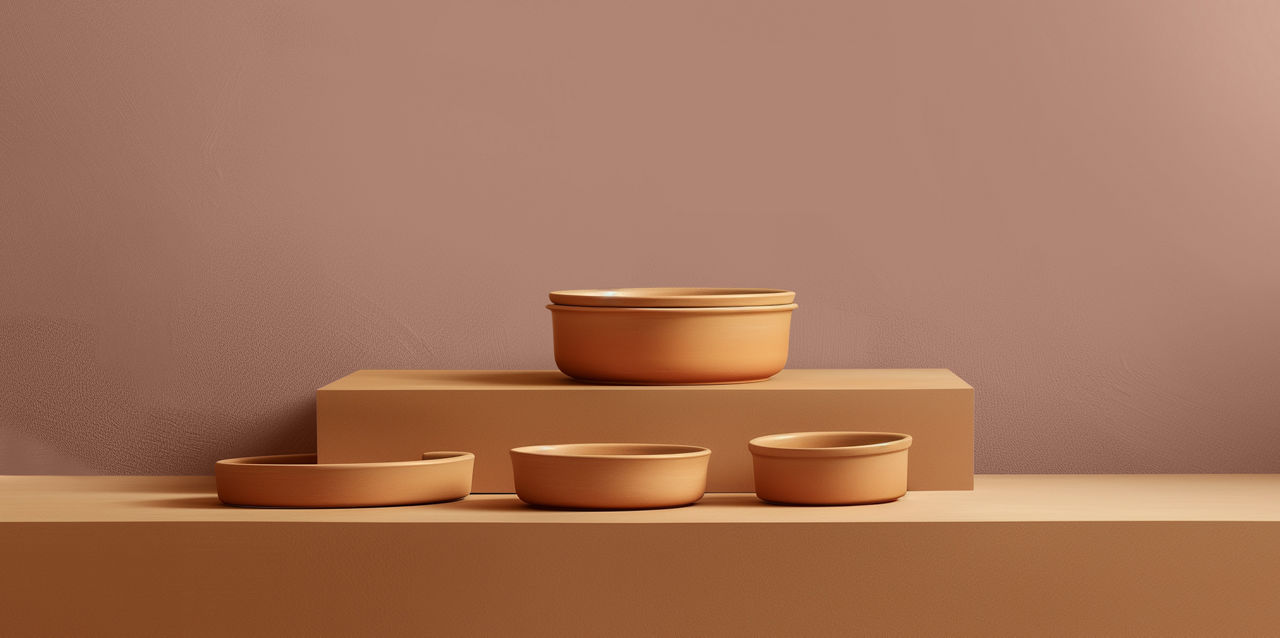 Baked terracotta