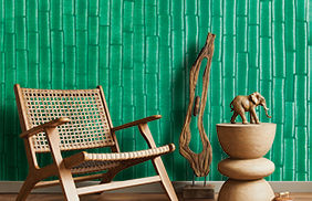 Bamboo Wall Texture: Birla Opus Paints 