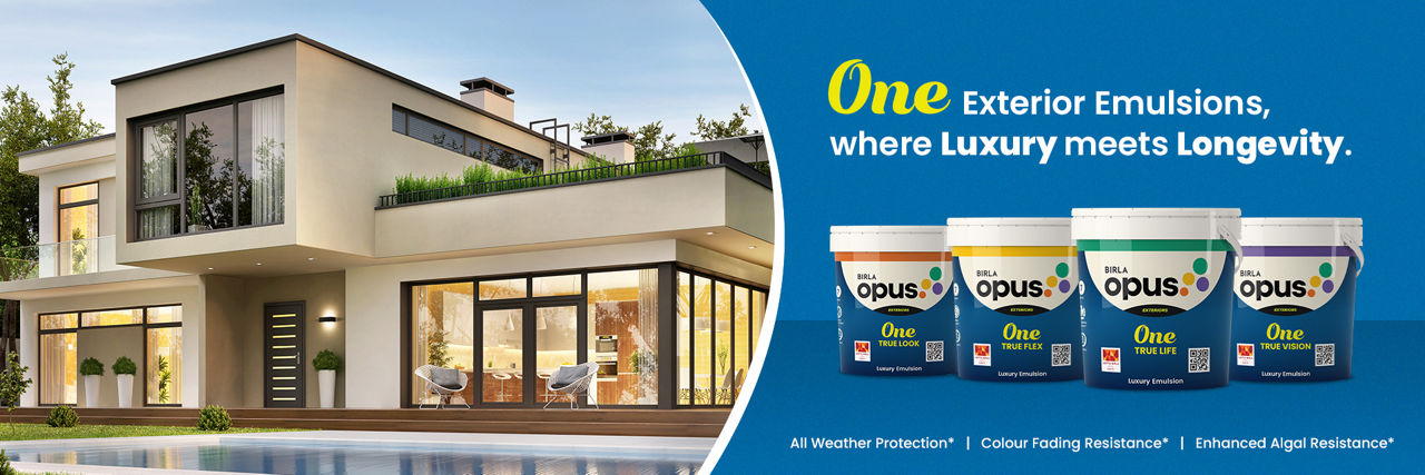 One: Exterior Wall Paint Range | Birla Opus 