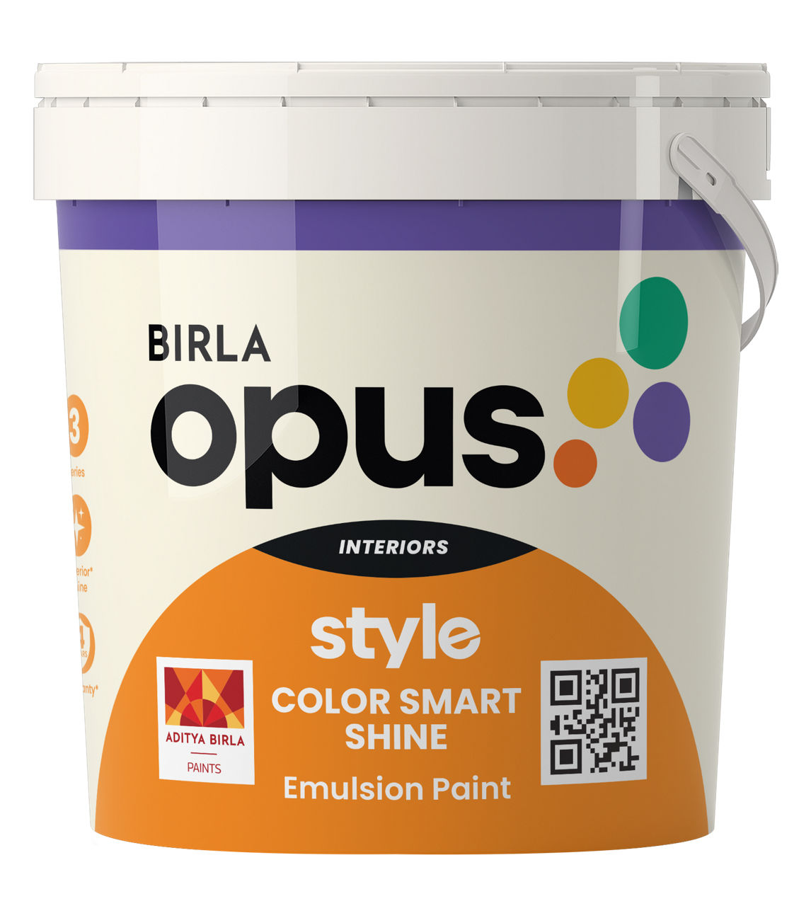 Style Colour Smart Shine: Interior Emulsion Paint | Birla Opus 