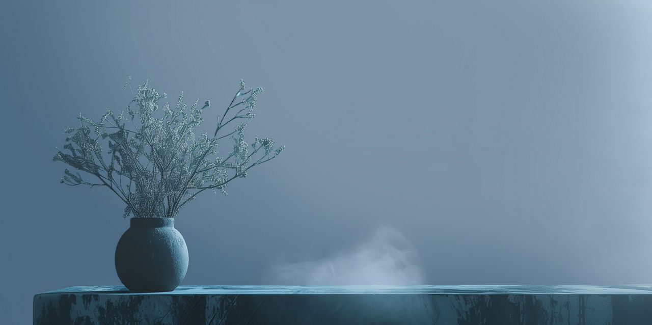 Blue smoke
