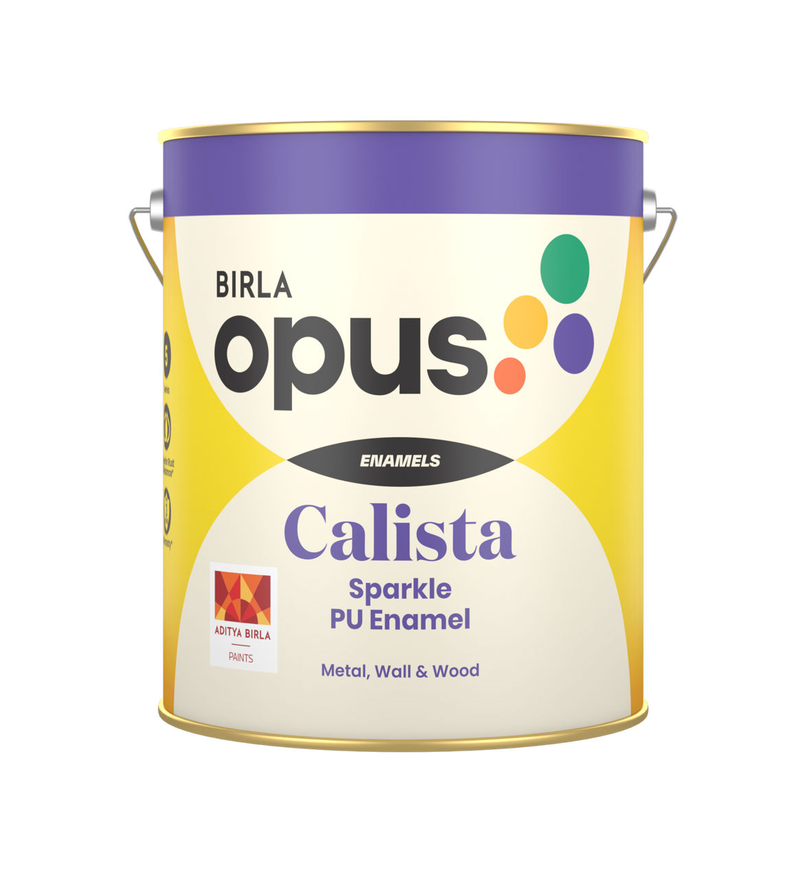 Calista Sparkle PU Enamel: Birla Opus Paints
