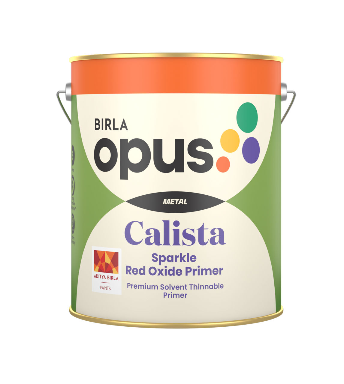 Calista Sparkle Red Oxide Primer: Birla Opus Paints 