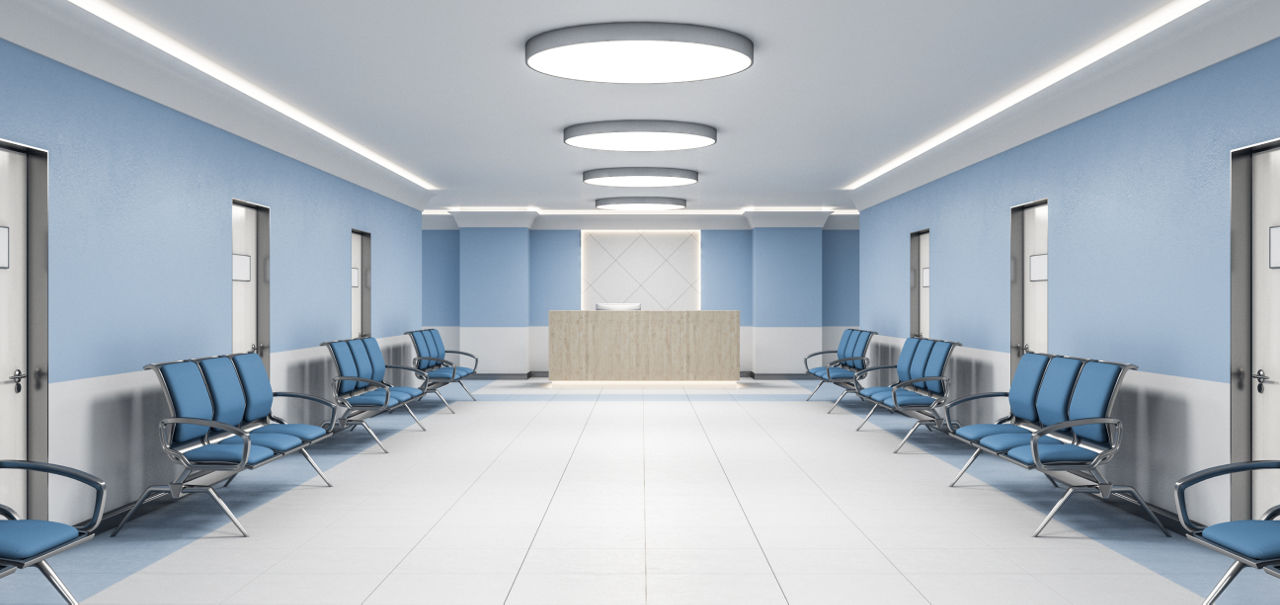 Hospital Wall Paint Design: Birla Opus Prime