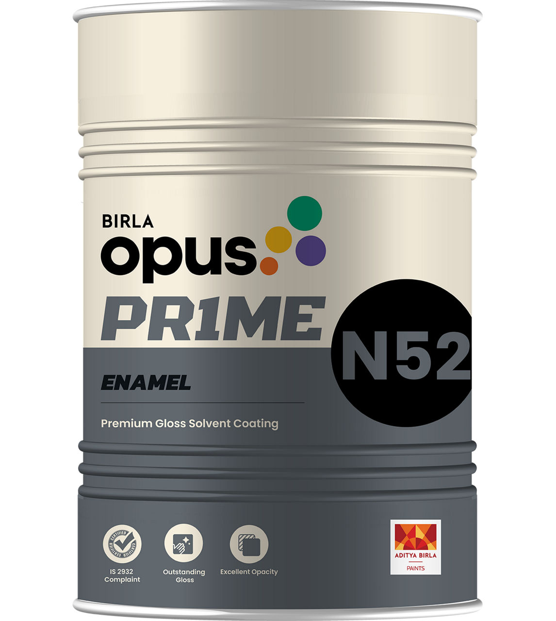 N52 Premium Gloss Solvent Coating Enamel: Birla Opus Prime