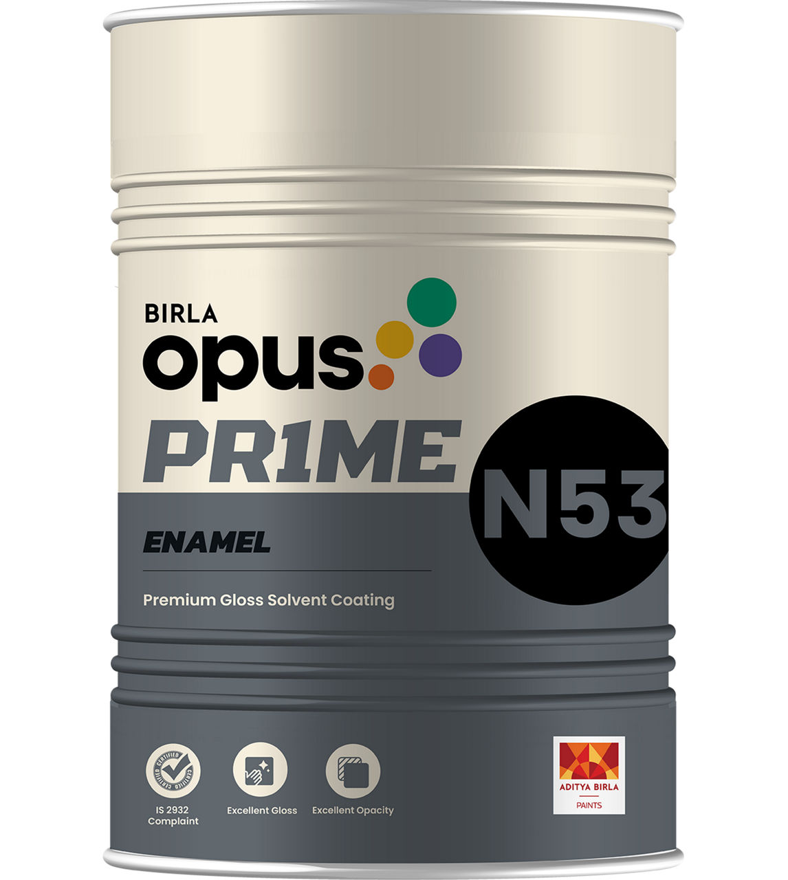 N53 Premium Gloss Solvent Coating Enamel: Birla Opus Prime