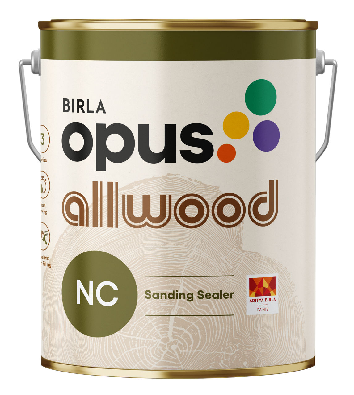 Allwood NC Sanding Sealer: Birla Opus Paints 