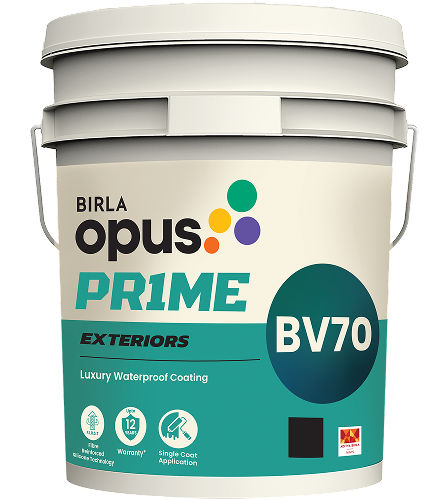 BV70 Exterior Waterproof Coating: Birla Opus Prime 