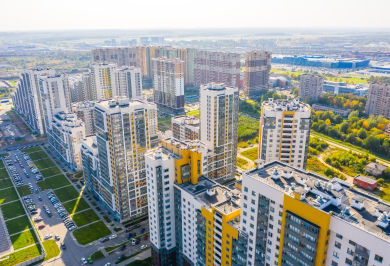 Exterior Painting for Residential Building: Birla Opus Prime